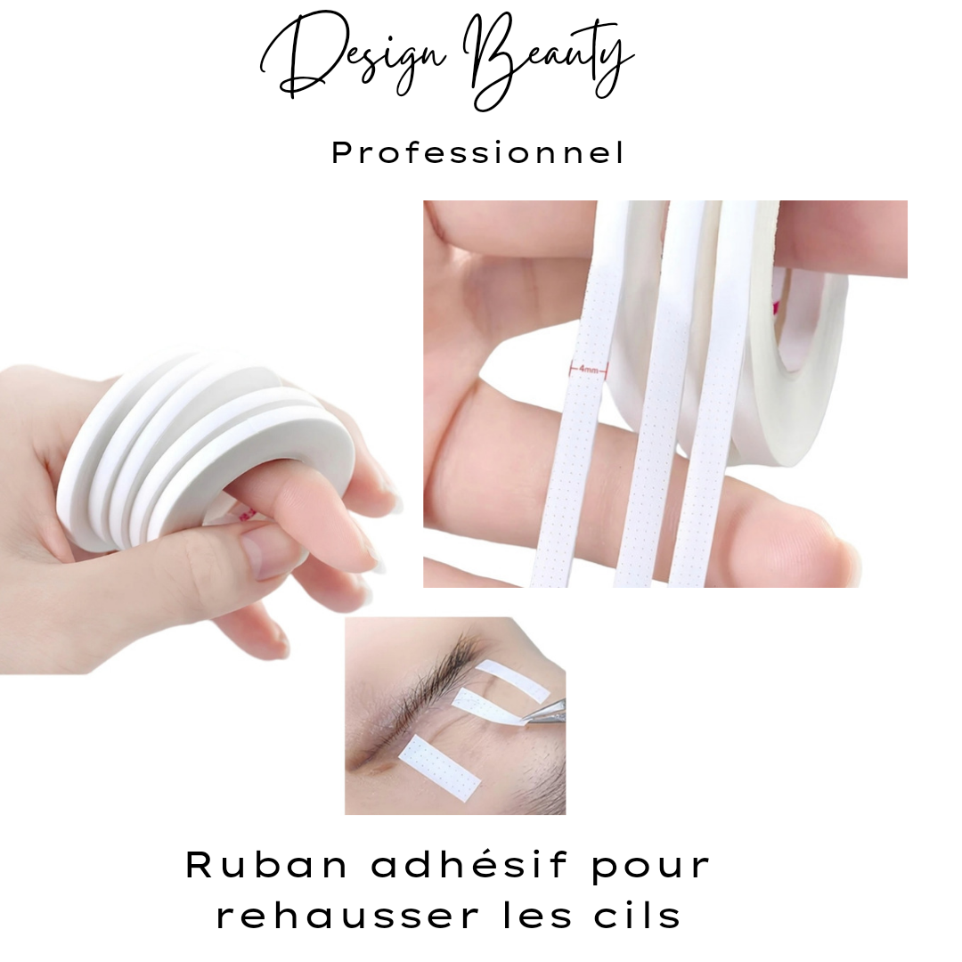 10 rouleaux de ruban adhésif de 4mm pour rehausser les cils